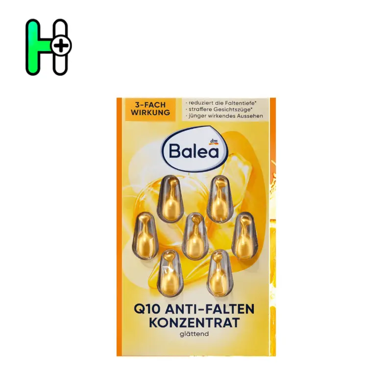 کپسول کنسانتره ضدچروک باله آ Balea Q10 Anti-Falten Konzentrat 1 کپسول کنسانتره ضدچروک باله آ Balea Q10 Anti-Falten Konzentrat