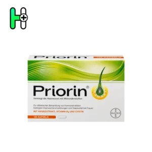 کپسول پریورین Priorin یک مکمل تغذیه‌ای تخصصی برای تقویت ریشه مو و بهبود رشد موها است که با ترکیبات منحصر‌به‌فرد خود از جمله عصاره ارزن، ویتامین B5 و سیستین به تغذیه و تقویت فولیکول‌های مو کمک می‌کند.