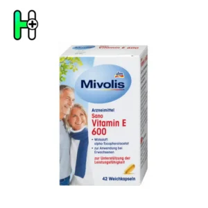 کپسول ویتامین ای میولیس Vitamin E 600 Mivolis Sano