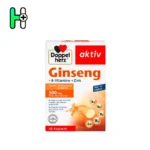کپسول جینسینگ داپل هرز Doppelherz Ginseng + B-Vitamine + Zink