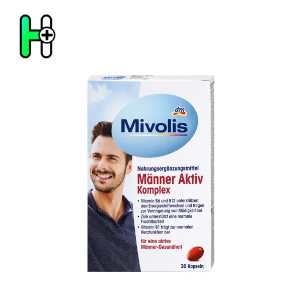 کپسول مولتی ویتامین آقایان میوولیس Mivolis Männer Aktiv