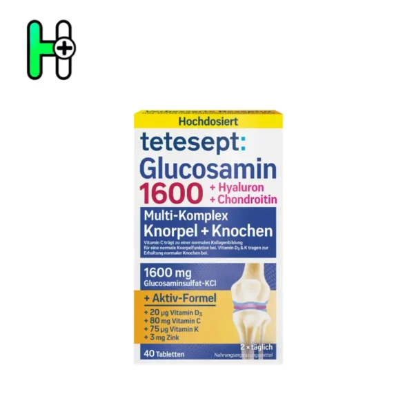 قرص گلوکزامین 1600 تتسِپت | Tetesept Glucosamin 1600