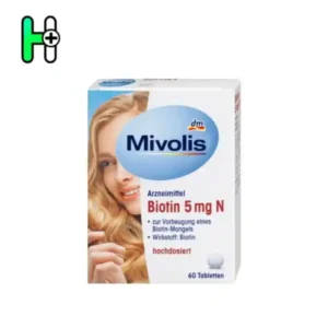 قرص بیوتین 5میلی گرم میولیس المان Mivolis Biotin 5 mg