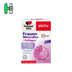 کپسول مواد معدنی زنان+کلاژن دوپل هرز Frauen Mineralien + Kollagen