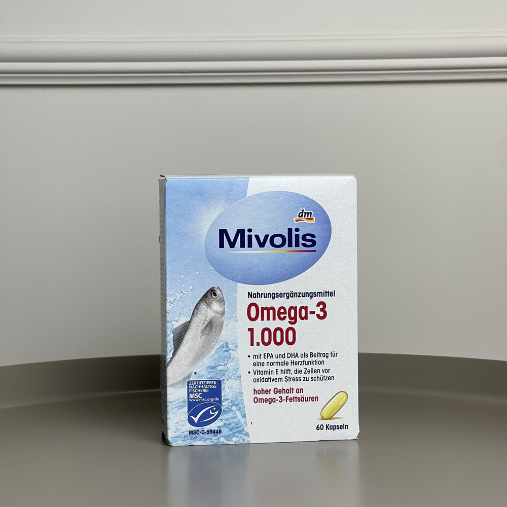 کپسول امگا 3 میولیس Mivolis Omega-3 1000 2 کپسول امگا 3 میولیس