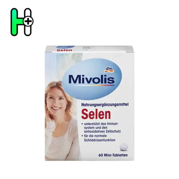 قرص سلنیوم (آنتی اکسیدان قوی و سلامت تیروئید ) میولیس المان Mivolis selen