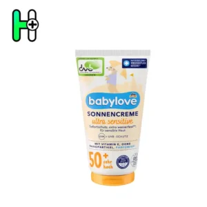 کرم ضد آفتاب کودک و پوست های حساس بیبی لاوBabylove Ultra Sensitive SPF 50+