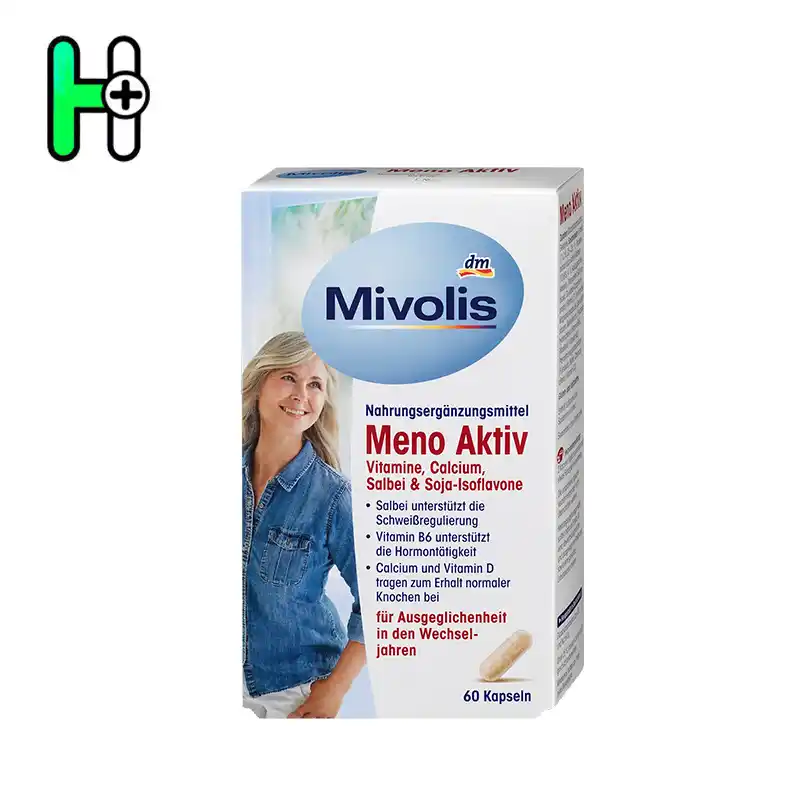 کپسول تعادل هورمونی میولیس المان Meno Aktiv mivolis 1 کپسول Meno Aktiv برند Mivolis