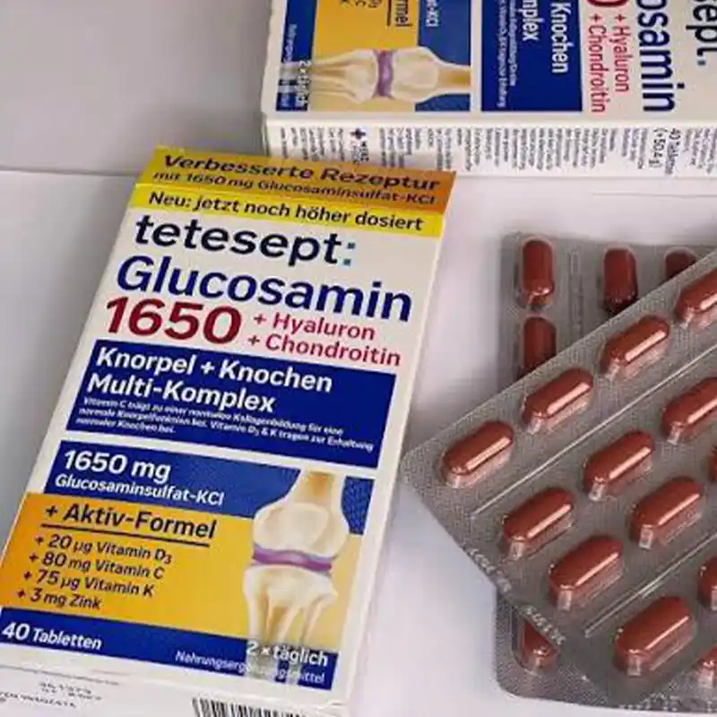 قرص گلوکزامین 1650 تتسپت المان | Tetesept Glucosamin 1650 4 قرص گلوکزامین 1650 تتسپت المان | Tetesept Glucosamin 1650 - Image 4