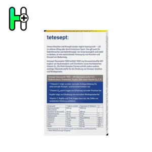 قرص گلوکزامین 1650 تتسپت المان | Tetesept Glucosamin 1650