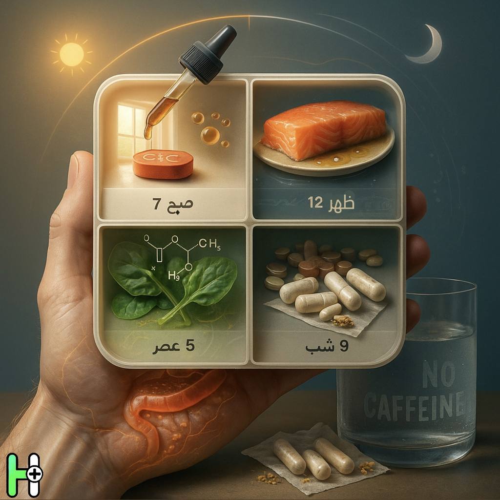 چه زمانی و چگونه ویتامین‌ها را مصرف کنیم تا بیشترین جذب را داشته باشند؟