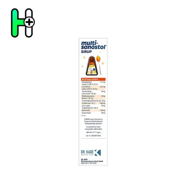شربت مولتی ویتامین سانستول | Multi-Sanostol Sirup 1 - Image 3