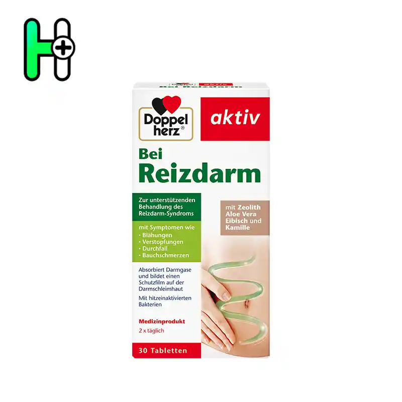 مکمل سندروم روده تحریک پذیر داپل هرز Bei Reizdarm Doppelherz 1 مکمل سندروم روده تحریک پذیر داپل هرز Bei Reizdarm Doppelherz