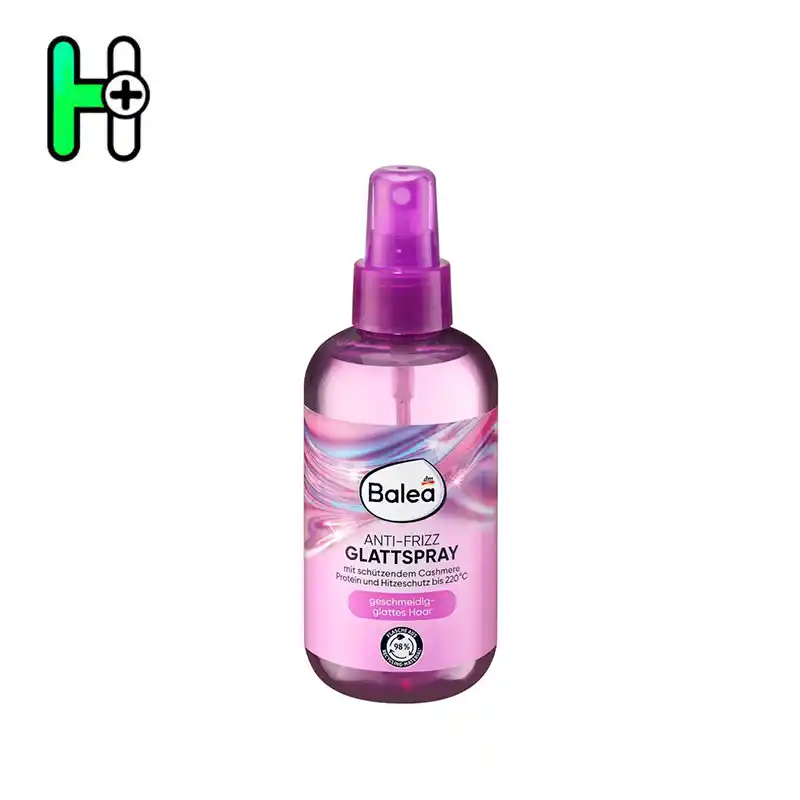 اسپری صافکننده و ضد وز باله آ | Balea Anti-Frizz Glatt Spray 1 اسپری صافکننده و ضد وز Balea – برای موهایی صاف، نرم و بدون وز!