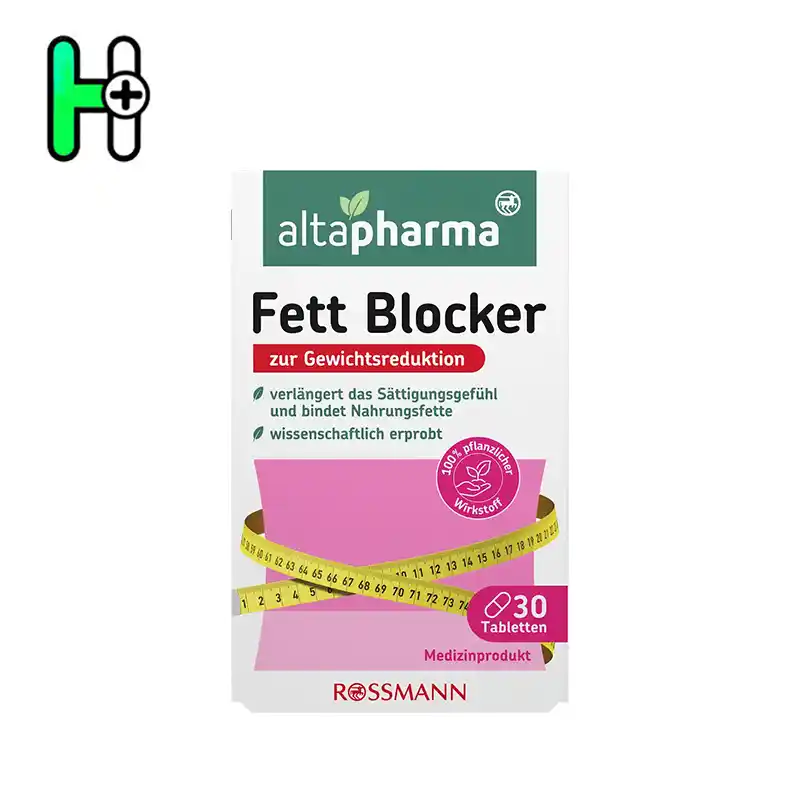 مکمل چربی سوز التا فارما | Altapharma Fett Blocker 1 مکمل چربی سوز التا فارما | Altapharma Fett Blocker