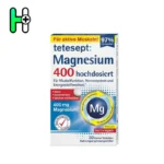 مکمل منیزیم 400 تتسپت | tetesept Magnesium 400 hochdosiert