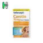 مکمل زیبایی و تقویت پوست کاروتن تتسپت – tetesept Carotin 15mg Haut + Sonne