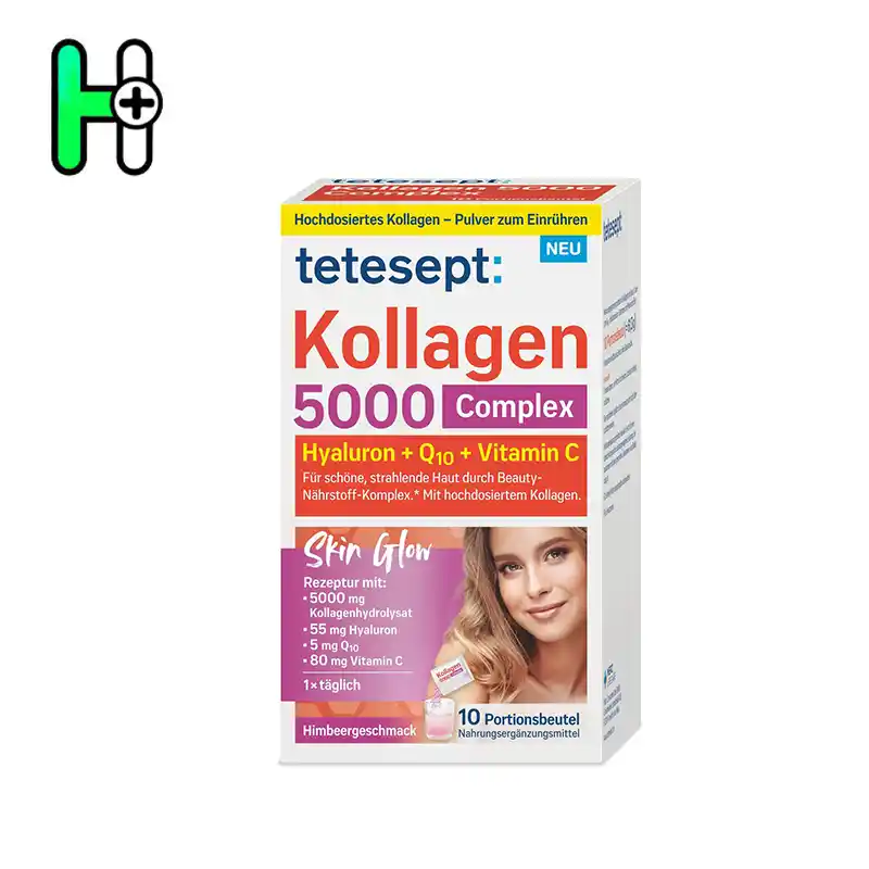 پودر کلاژن 5000 کمپلکس تتسپت | Tetesept Kollagen 5000 Complex 1 پودر کلاژن 5000 کمپلکس تتسپت – Tetesept Kollagen 5000 Complex