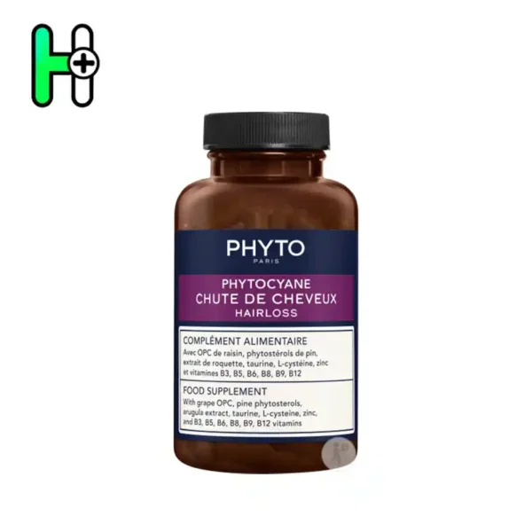کپسول Phytocyane Hairloss از برند فرانسوی Phyto Paris یک مکمل غذایی تخصصی برای پیشگیری از ریزش مو، تقویت فولیکول‌های مو و افزایش رشد موها است. این محصول با ترکیبی علمی از عصاره‌های گیاهی، زینک، تورین، ال-سیستئین و ویتامین‌های گروه B، یکی از بهترین گزینه‌ها برای تقویت مو به صورت درونی است.