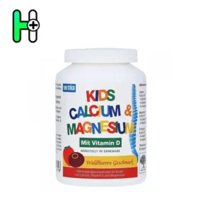 Kids Calcium & Magnesium + Vitamin D از برند معتبر New Nordic یک مکمل تخصصی برای کودکان است که با ترکیبی از سه عنصر کلیدی رشد یعنی کلسیم، منیزیم و ویتامین D3، به شکل قرص جویدنی با طعم دلچسب توت فرنگی، طراحی شده تا استخوان‌ها و دندان‌های کودک شما را به بهترین شکل تقویت کند.