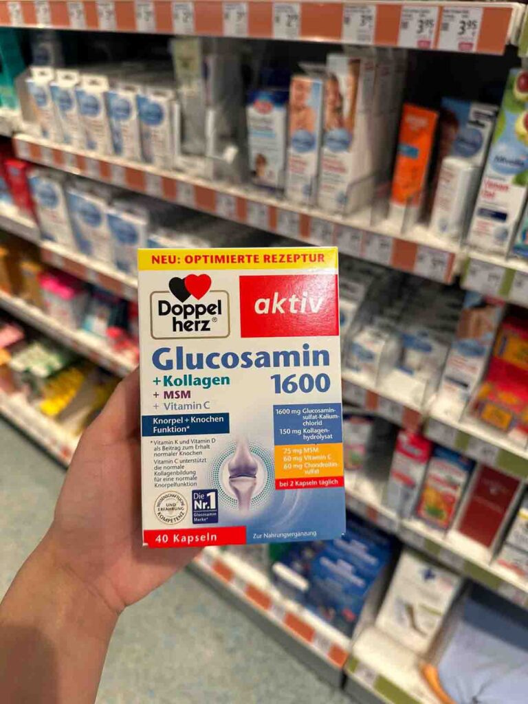 گلوکزامین 1600 داپل هرز Doppelherz Glucosamin 1600 2 گلوکزامین 1600 داپل هرز