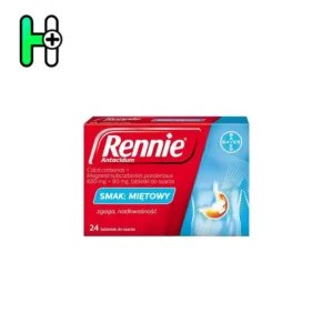 اگر از سوزش معده، ترش‌کردگی و رفلاکس اسید رنج می‌بری، قرص‌های جویدنی Rennie Bayer یک انتخاب سریع و مطمئن برایت هستند. این مکمل/داروی بدون نسخه (OTC) با ترکیب کربنات کلسیم و کربنات منیزیم عمل کرده و اسید اضافی معده را در چند دقیقه خنثی می‌کند.