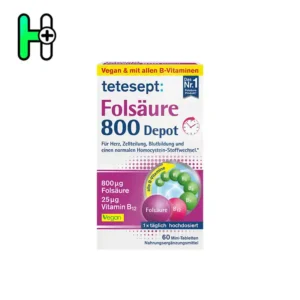 اسید فولیک800 تتسپت Folsäure 800 Depot Tetesept