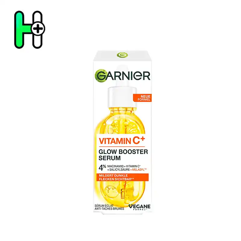 سرم ویتامین C پلاس گارنیر Garnier Vitamin C+ Glow Booster Serum 1 سرم ویتامین C پلاس گارنیر Garnier Vitamin C+ Glow Booster Serum