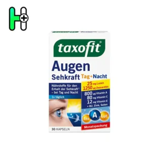 مکمل تقویت بینایی چشم شب و روز تاکسوفیت Taxofit Augen Sehkraft Tag + Nacht