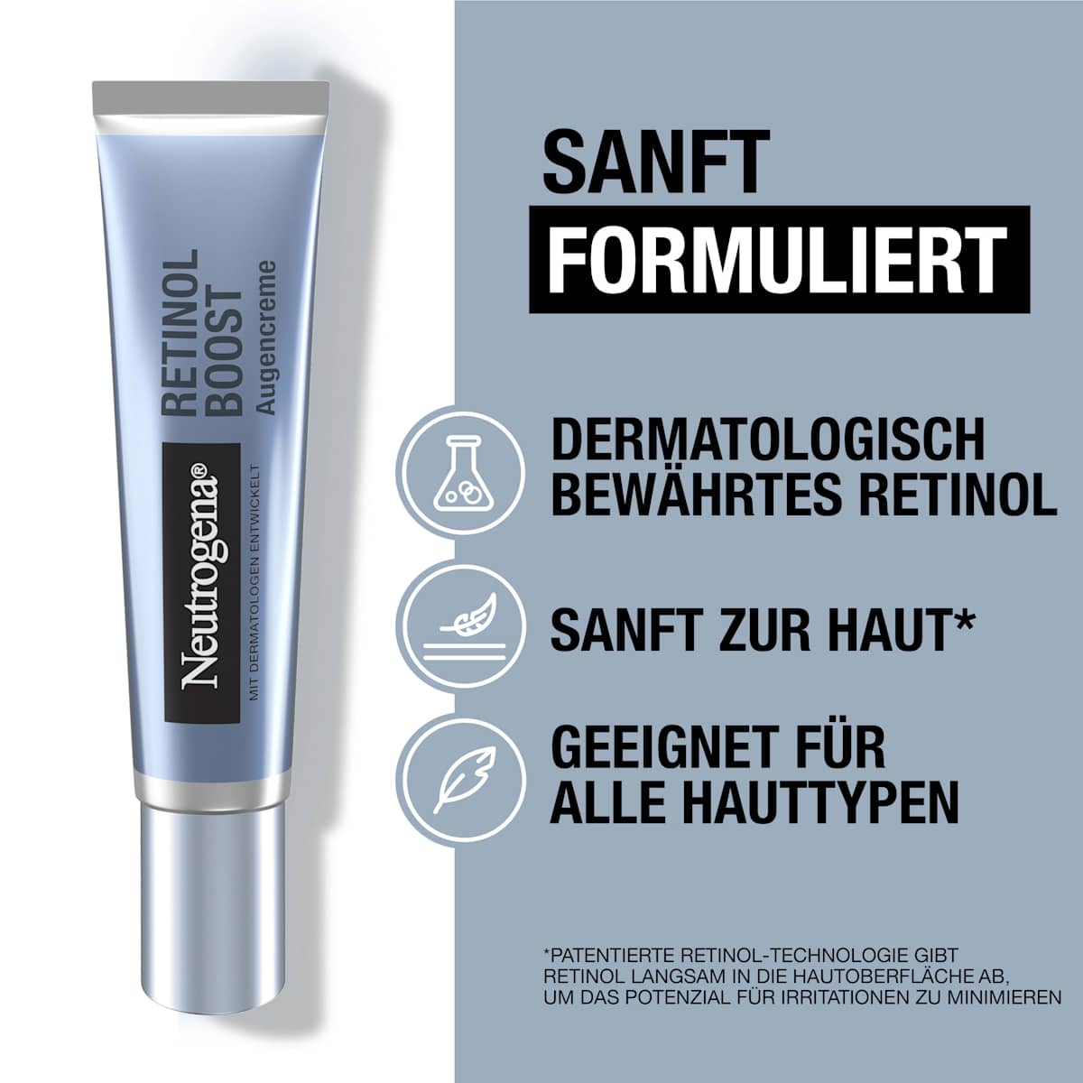 رتینول بوست ضدچروک چشم نوتروژینا Neutrogena Anti-Age Retinol Boost Augen Creme 2 رتینول بوست ضدچروک چشم نوتروژینا Neutrogena Anti-Age Retinol Boost Augen Creme