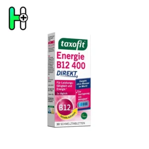 مکمل انرژی و ویتامین 400 B12 زیرزبانی تاکسوفیت Taxofit Energie B12 400 Taxofit Energie B12 400