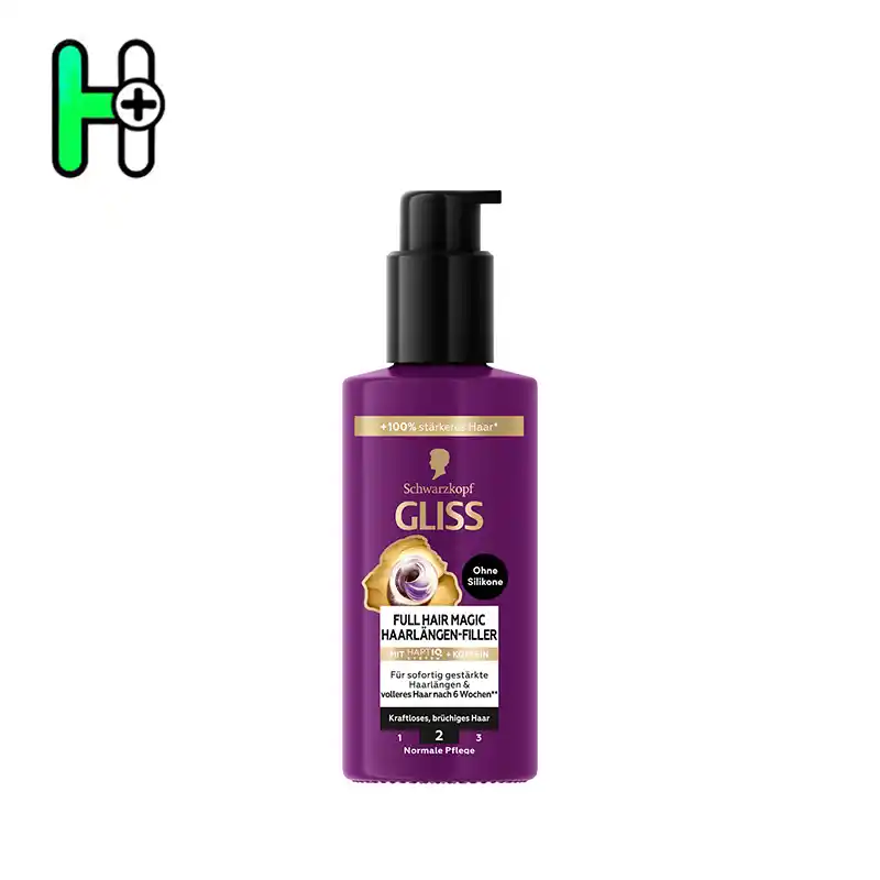 سرم فیلر تقویتکننده ساقه مو گلیس Schwarzkopf GLISS ängen-Filler Full Hair Magic 1 سرم فیلر تقویتکننده ساقه مو گلیس Schwarzkopf GLISS ängen-Filler Full Hair Magic