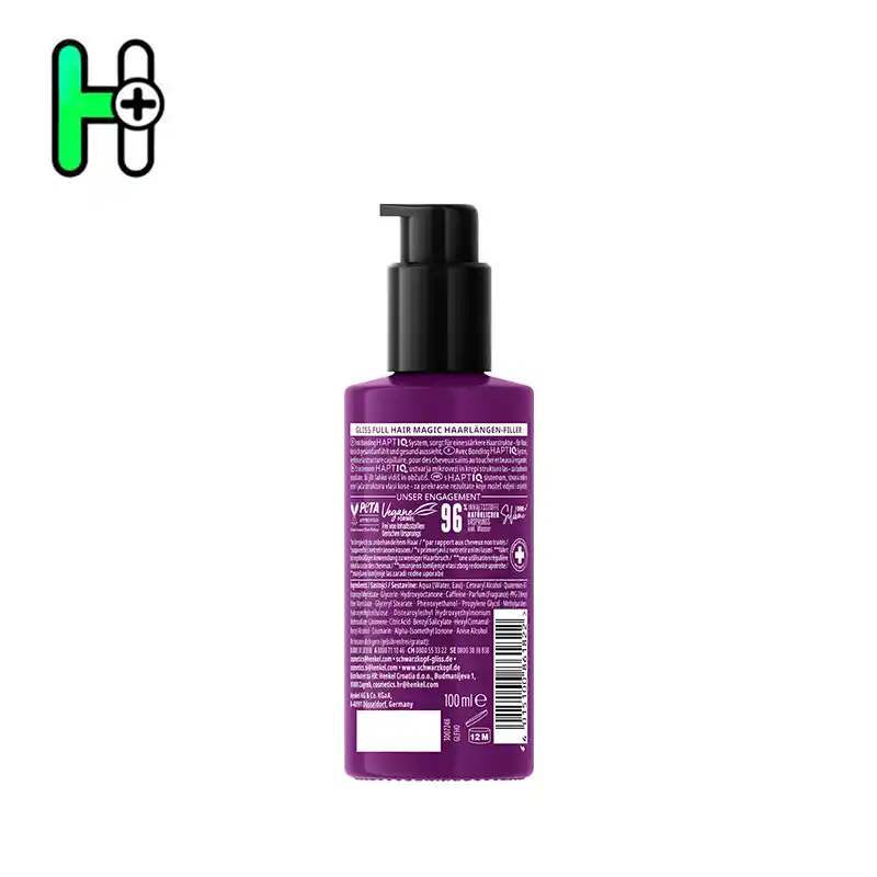 سرم فیلر تقویتکننده ساقه مو گلیس Schwarzkopf GLISS ängen-Filler Full Hair Magic 2 سرم فیلر تقویتکننده ساقه مو گلیس Schwarzkopf GLISS ängen-Filler Full Hair Magic