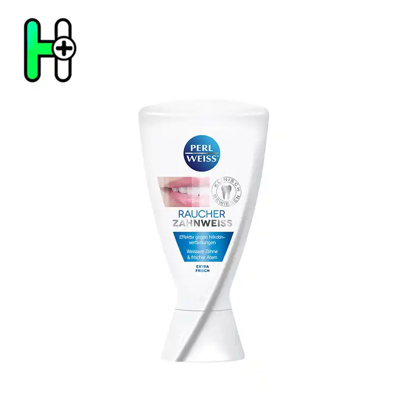 خمیر دندان سفیدکننده مخصوص افراد سیگاری پرلوایس Perlweiss Raucher-Zahnweiss 1 خمیر دندان سفیدکننده مخصوص افراد سیگاری پرلوایس Perlweiss Raucher-Zahnweiss