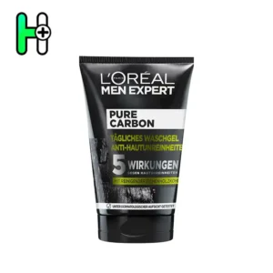 ژل شستشوی مردانه 5کاره لورآل من اکسپرت Pure Carbon 5 Wirkungen L’Oréal Men Expert