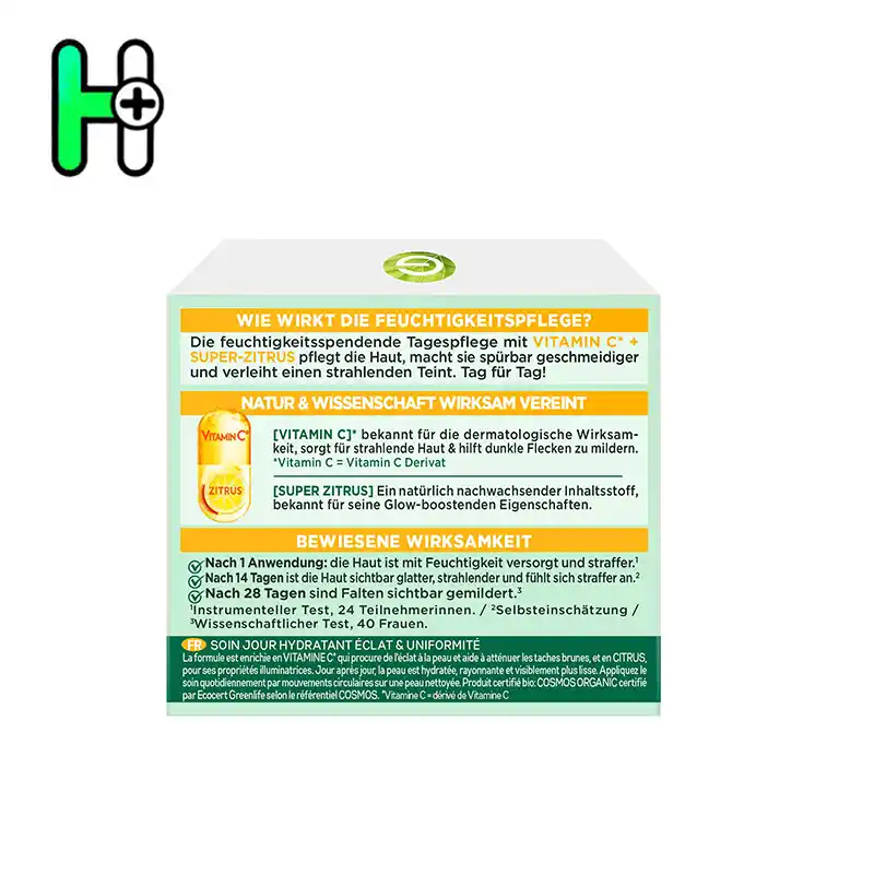 کرم مرطوبکننده بیو ویتامین C گارنیر Garnier BIO Vitamin C Glow Feuchtigkeitspflege 3 کرم مرطوبکننده بیو ویتامین C گارنیر Garnier BIO Vitamin C Glow Feuchtigkeitspflege