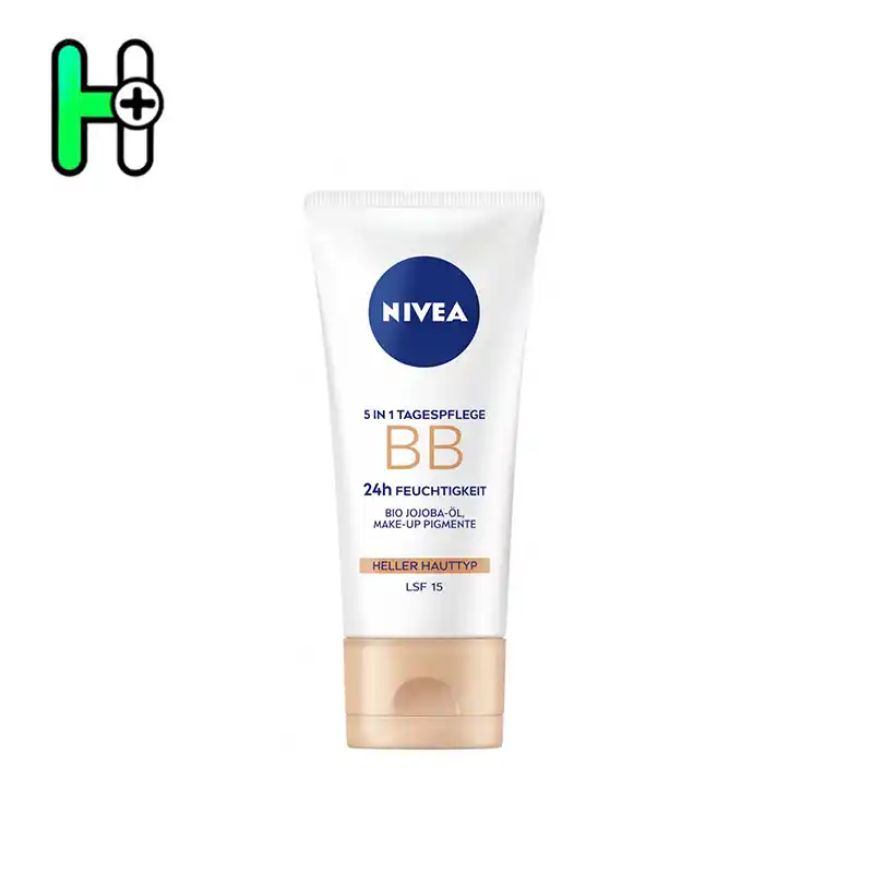 بیبی کرم 5 در 1 مخصوص پوست روشن طبیعی نیوآ NIVEA BB Creme Essentials 5in1 2 بیبی کرم 5 در 1 مخصوص پوست روشن طبیعی نیوآ NIVEA BB Creme Essentials 5in1