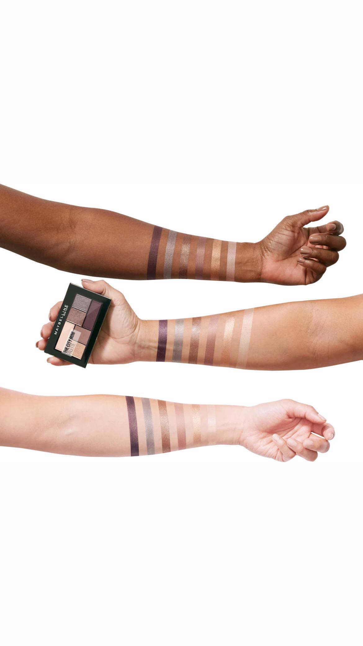 پالت سایه 6 رنگ شاین و نود میبلین مدل 410 Maybelline The City Mini Palette 2 پالت سایه 6 رنگ شاین و نود میبلین مدل 410 Maybelline The City Mini Palette