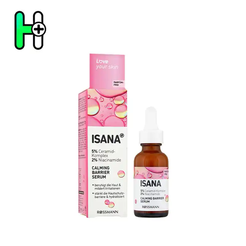 سرم آرامبخش و ترمیمکننده سد دفاعی پوست ایسانا isana Calming Barrier 1 سرم آرامبخش و ترمیمکننده سد دفاعی پوست ایسانا isana Calming Barrier