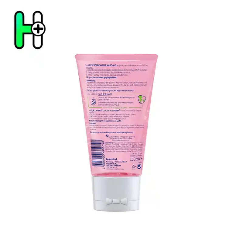ژل شستشوی صورت با رز واتر پاککننده ملایم + شادابکننده پوست نیوآ NIVEA Waschgel mit Rosenwasser 2 ژل شستشوی صورت با رز واتر پاککننده ملایم + شادابکننده پوست نیوآ NIVEA Waschgel mit Rosenwasser