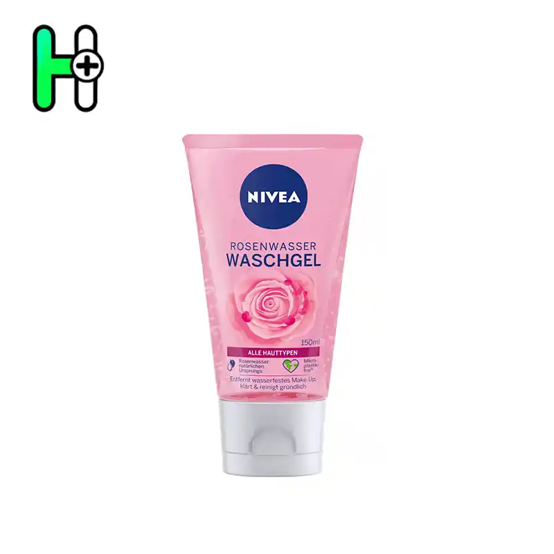 ژل شستشوی صورت با رز واتر پاککننده ملایم + شادابکننده پوست نیوآ NIVEA Waschgel mit Rosenwasser 1 ژل شستشوی صورت با رز واتر پاککننده ملایم + شادابکننده پوست نیوآ NIVEA Waschgel mit Rosenwasser