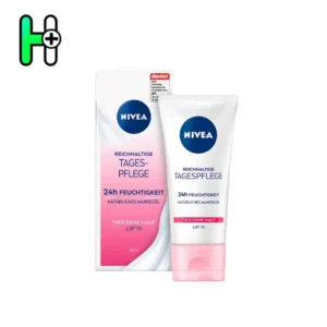 کرم صورت مرطوب‌کننده عمیق محافظت در برابر آفتاب مناسب پوست خشک نیوآ NIVEA Gesichtscreme Essentials