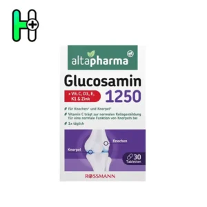 مکمل گلوکزامین 1250 آلتافارما Altapharma Glucosamin 1250