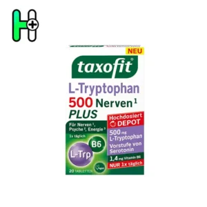 مکمل تخصصی آرامش اعصاب و خواب تاکسوفیت Taxofit Taxofit L-Tryptophan 500 Nerven Plus