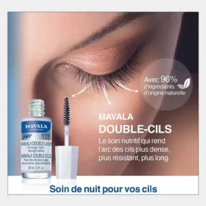 سرم تقویت‌کننده و بلندکننده مژه ماوالا Mavala cDouble-Lash Lash Serum