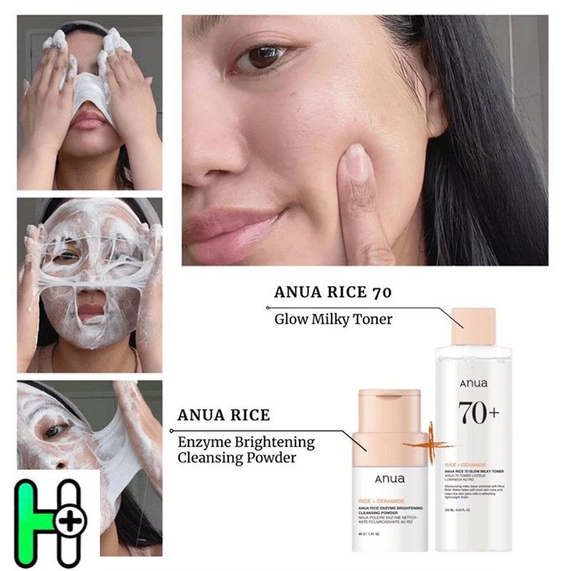 پودر شوینده و روشنکننده پوست با آنزیم برنج آنوا Anua Rice Enzyme Brightening Cleansing Powder 2 پودر شوینده و روشنکننده پوست با آنزیم برنج آنوا Anua Rice Enzyme Brightening Cleansing Powder
