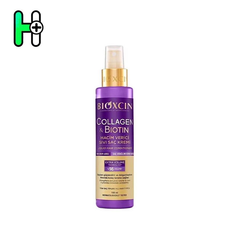 اسپری دوفاز تخصصی حجمدهنده، تقویتکننده و ضدریزش مو کلاژن و بیوتین بیوکسین Bioxcin Collagen & Biotin Volumizing Two Phase Spray 1 اسپری دوفاز تخصصی حجمدهنده، تقویتکننده و ضدریزش مو کلاژن و بیوتین بیوکسین Bioxcin Collagen & Biotin Volumizing Two Phase Spray