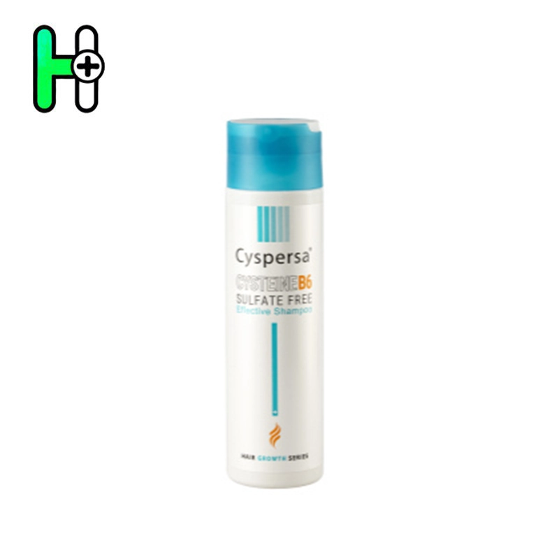 شامپو فاقد سولفات و ضد ریزش سیستین و ب6 سیسپرسا Cyspersa B6 Sulfate Free Hair Shampoo 250 ml 1 شامپو فاقد سولفات و ضد ریزش سیستین و ب6 سیسپرسا Cyspersa B6 Sulfate Free Hair Shampoo 250 ml