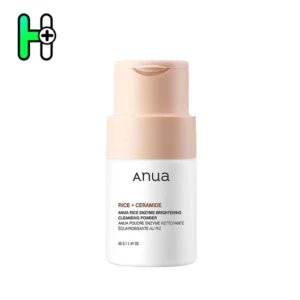 پودر شوینده و روشن‌کننده پوست با آنزیم برنج آنوا Anua Rice Enzyme Brightening Cleansing Powder