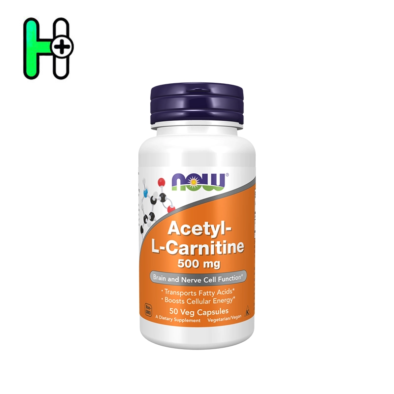مکمل استیل ال-کارنیتین افزایش انرژی سلولی، حمایت از عملکرد مغز و سیستم عصبی نو NOW Acetyl L-Carnitine 500 mg 1 مکمل استیل ال-کارنیتین افزایش انرژی سلولی، حمایت از عملکرد مغز و سیستم عصبی نو NOW Acetyl L-Carnitine 500 mg